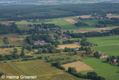Luchtfotografie vanuit een helikopter